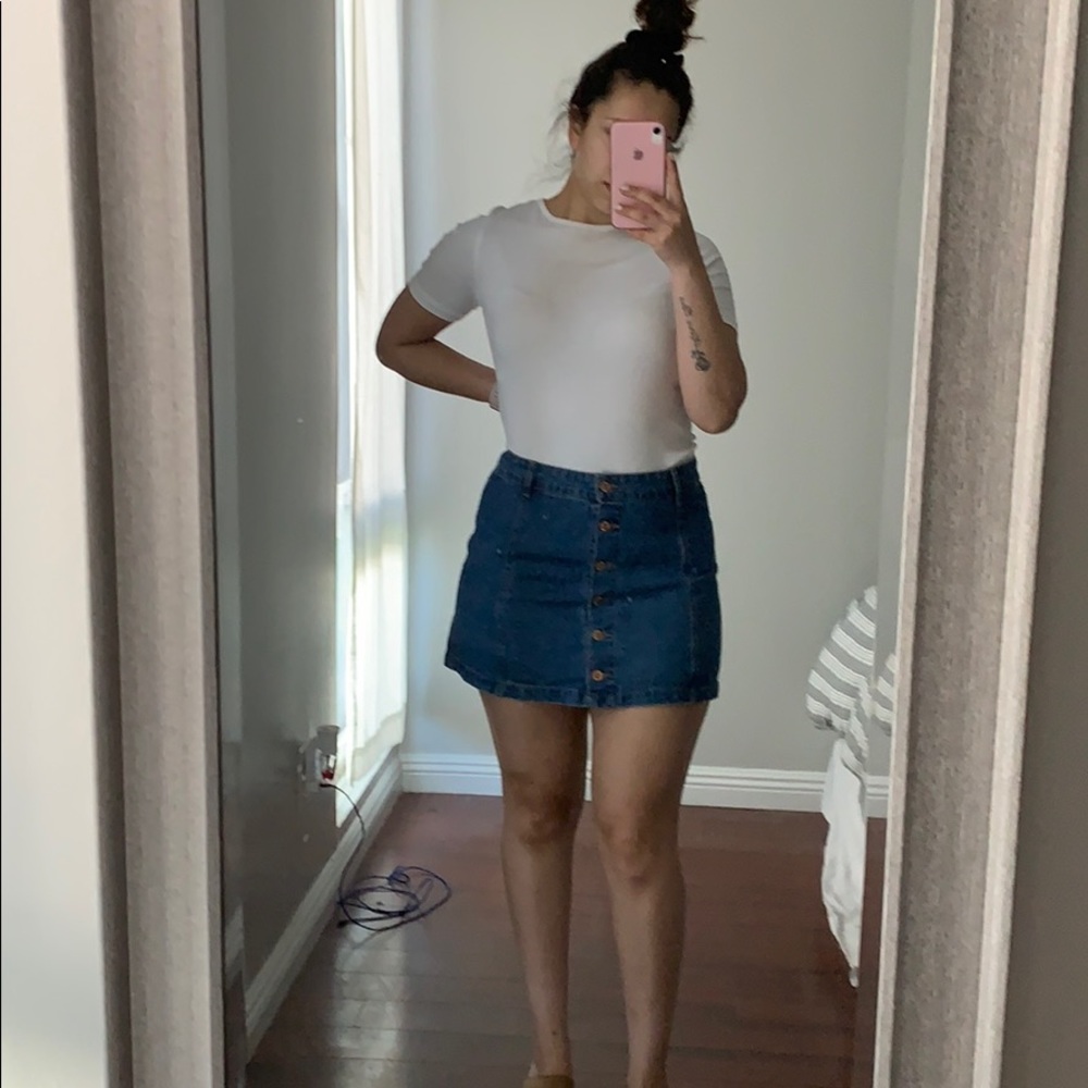 Jean skirt